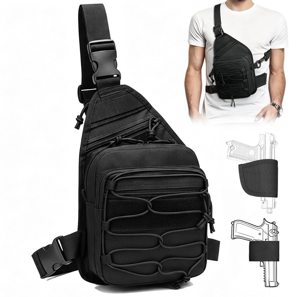 Edc Carry Holster - Tactical Pistol Gun Storage Bag Concealed