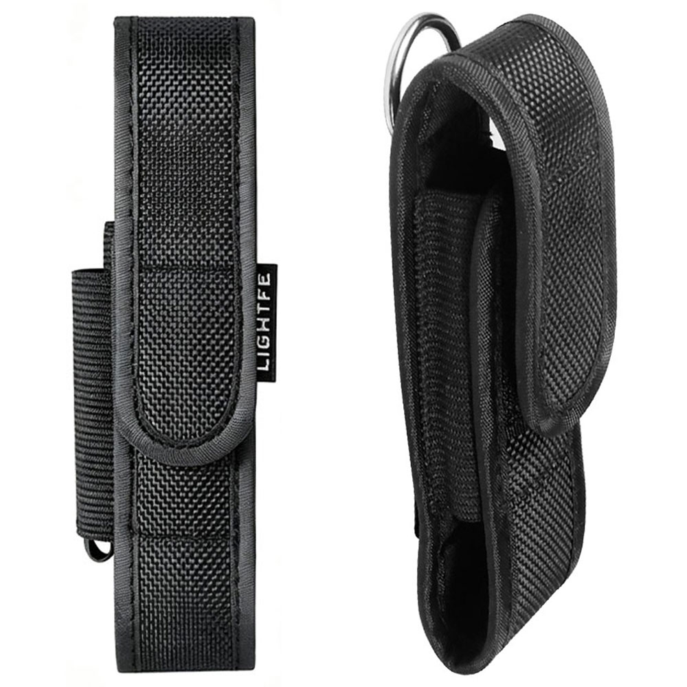 Edc Carry Holster - T309 Tactical Flashlight Pouch Thick Nylon