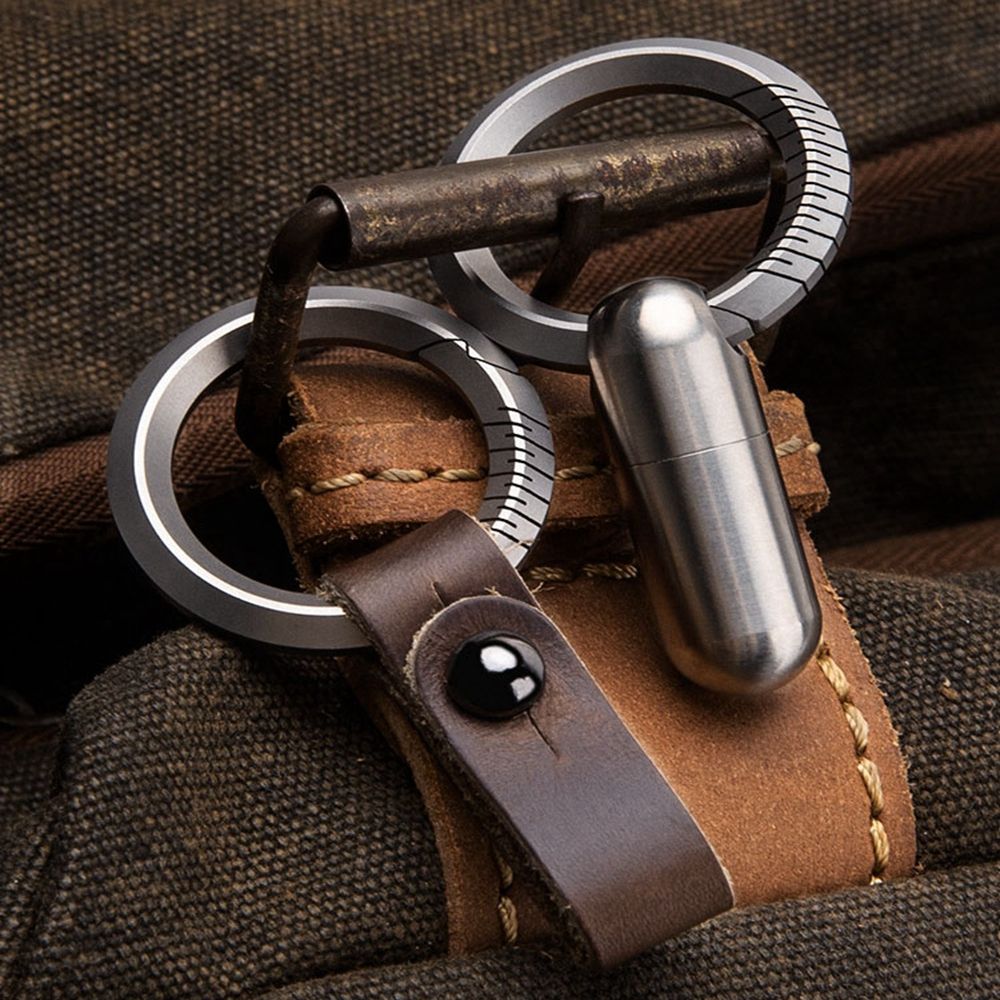 Titanium Alloy Leather Waist B - Edc Concealed Carry Belt recension och pris