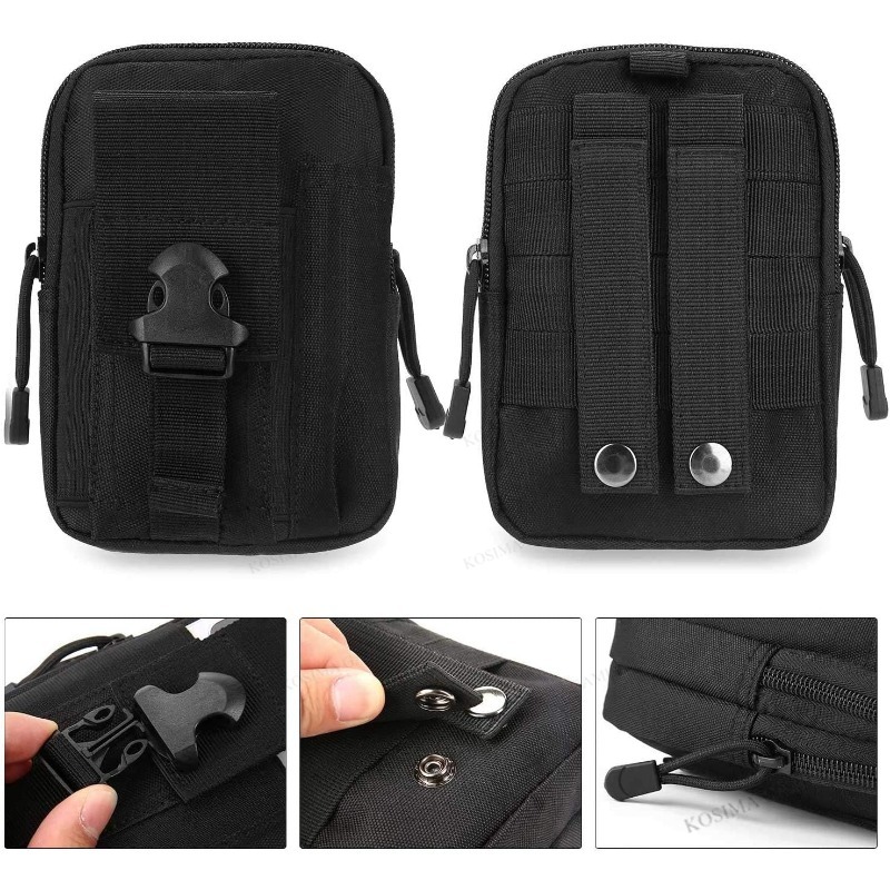 Tactical Molle Admin Pouch Uti - Edc Concealed Carry Belt recension och pris