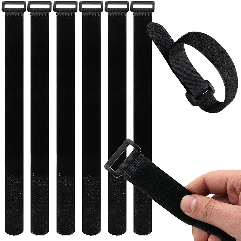 5/10Pcs Reusable Hook and Loop - Gear Tie Reusable recension och pris