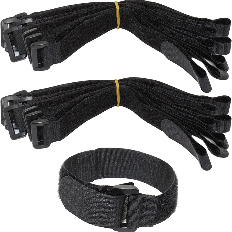 5/10Pcs Reusable Hook and Loop - Gear Tie Reusable recension och pris