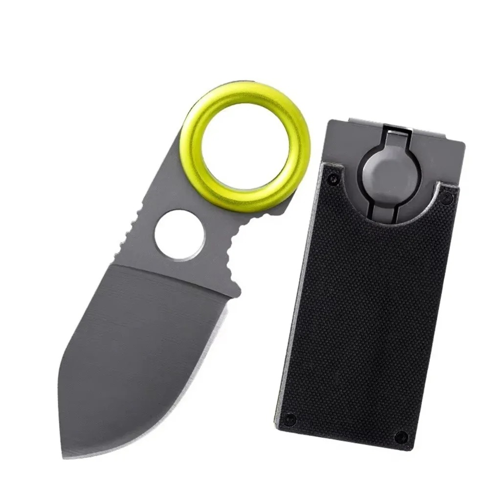 Mini EDC Ring Fixed Blade Knif - Edc Carry Pocket Knife recension och pris