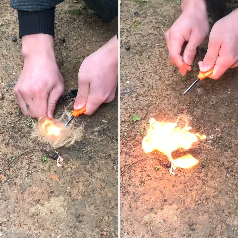 Outdoor Survival Flint Fire St - Ferro Rod Striker recension och pris