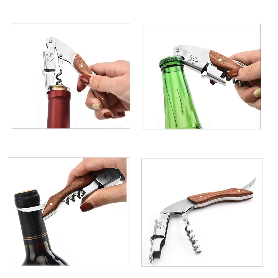 Wine Opener Combines Functiona - Bottle Opener Keyring recension och pris