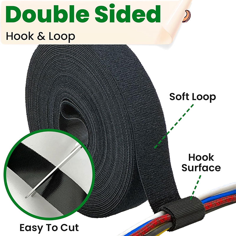 5Meter Reusable Fastening Tape - Gear Tie Reusable recension och pris