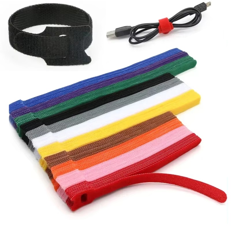 10-50PCS Colorful Releasable C - Gear Tie Reusable recension och pris