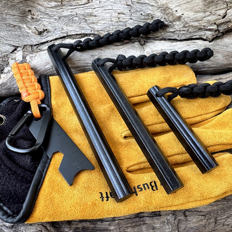 Hand Woven Rope Hexagonal Flin - Ferro Rod Striker recension och pris
