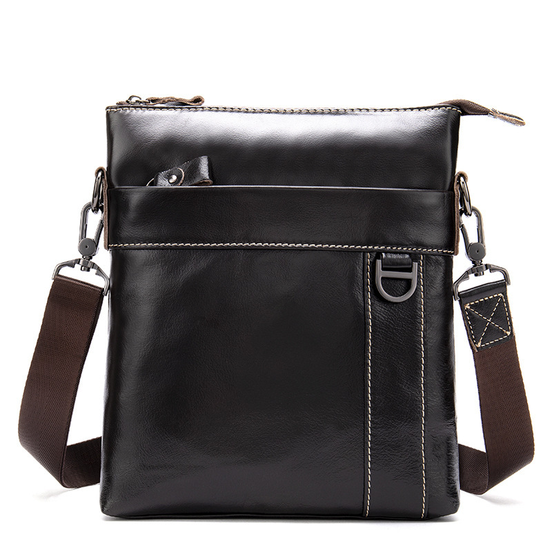 Vintage Men Leather Chest Bag  - Edc Carry Bag For Men recension och pris