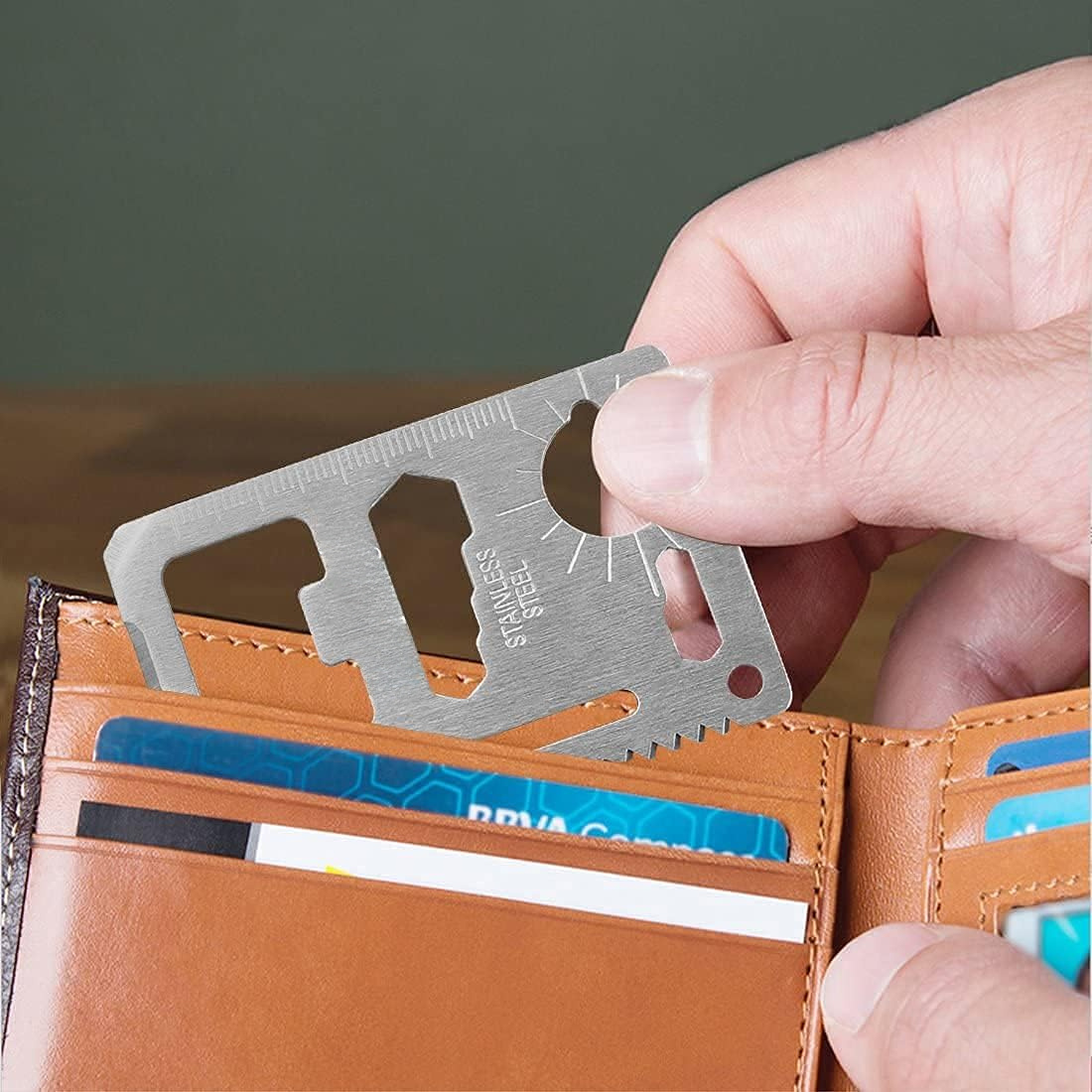 Pocket Tool Multifunction Cred - Edc Carry Case recension och pris
