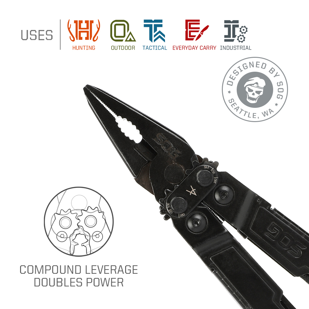 SOG PowerAccess 18 in 1 Pocket - Edc Carry Pliers recension och pris