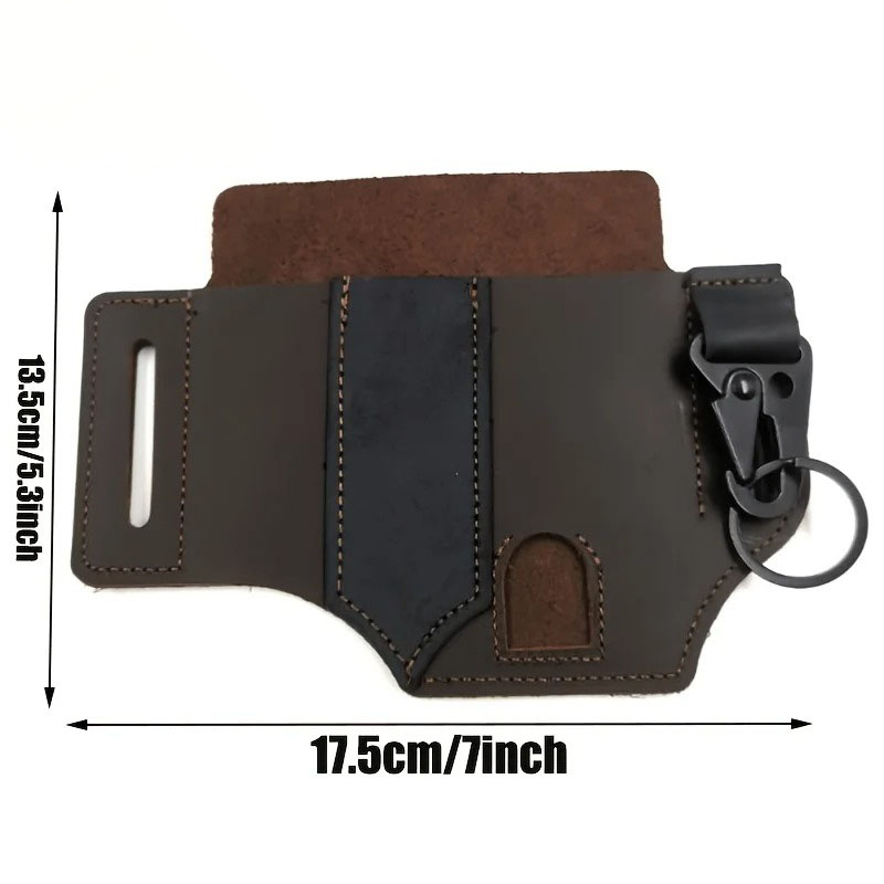 PU Leather EDC Belt Multitool  - Edc Carry Bag For Men recension och pris