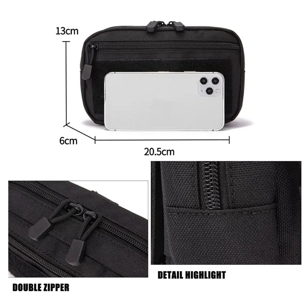 1000D Nylon Laser Cut Molle Ad - Edc Concealed Carry Belt recension och pris