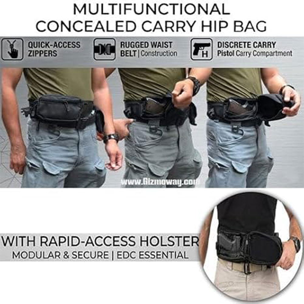 Tactical Pistol Bag Gun Bag Co - Edc Pistol Carry Bag recension och pris