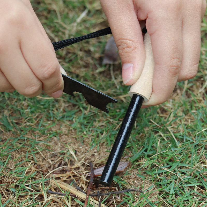 Portable outdoor flint, equipp - Ferro Rod Striker recension och pris