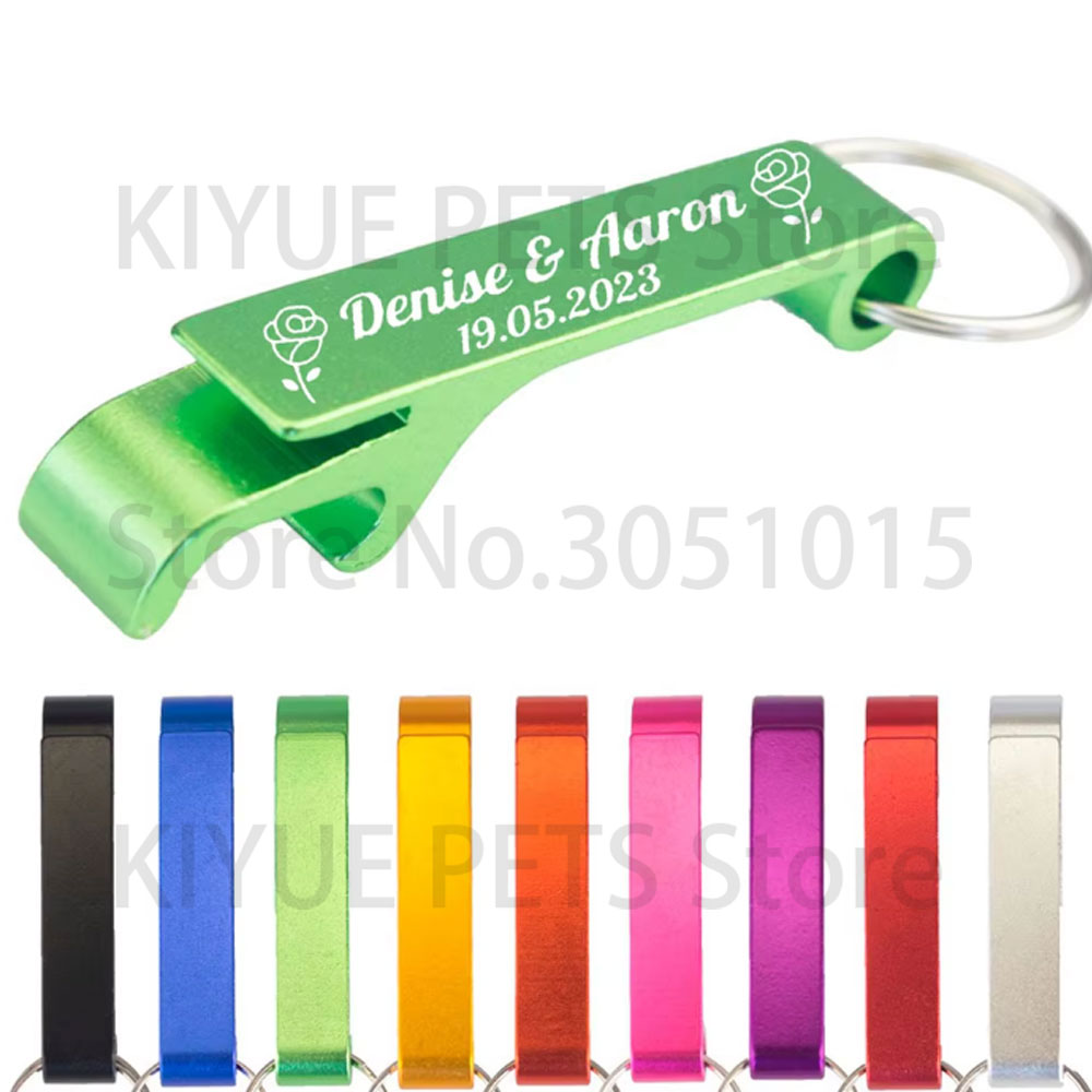 20 50 100Pcs Customized Small  - Bottle Opener Keyring recension och pris