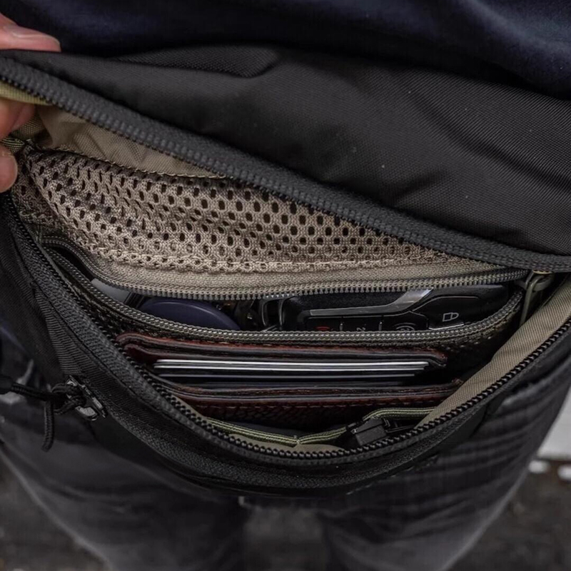 Mens Belt Bag with Adjustable  - Edc Carry Bag For Men recension och pris