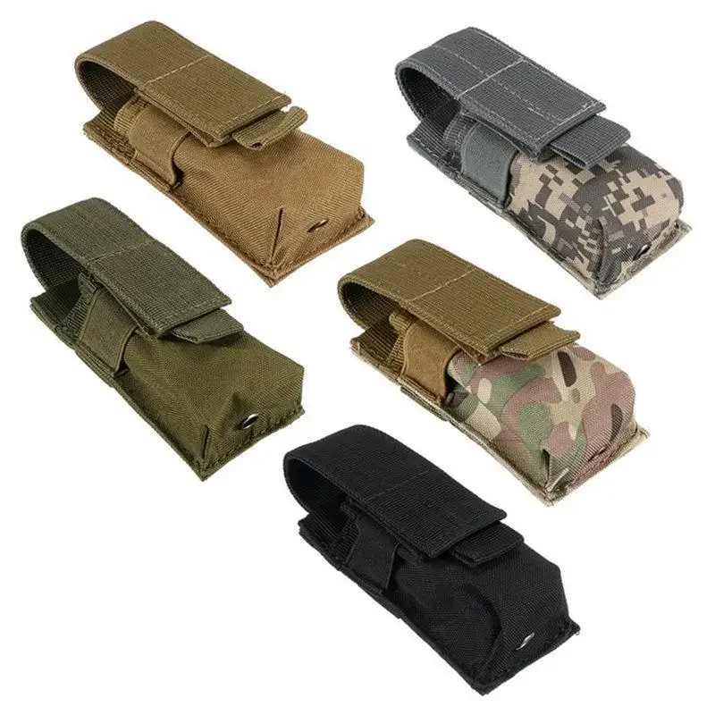 Tactical Molle Flashlight Pouc - Edc Carry Holster recension och pris