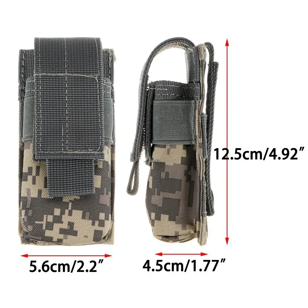 Tactical Molle Flashlight Pouc - Edc Carry Holster recension och pris