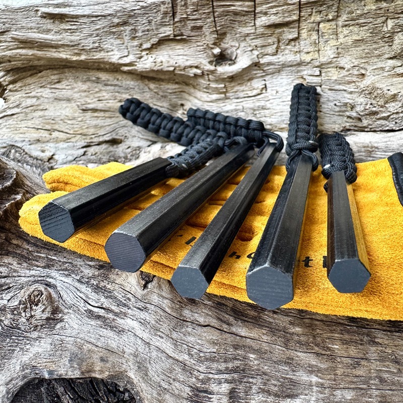 Hand Woven Rope Hexagonal Flin - Ferro Rod Striker recension och pris