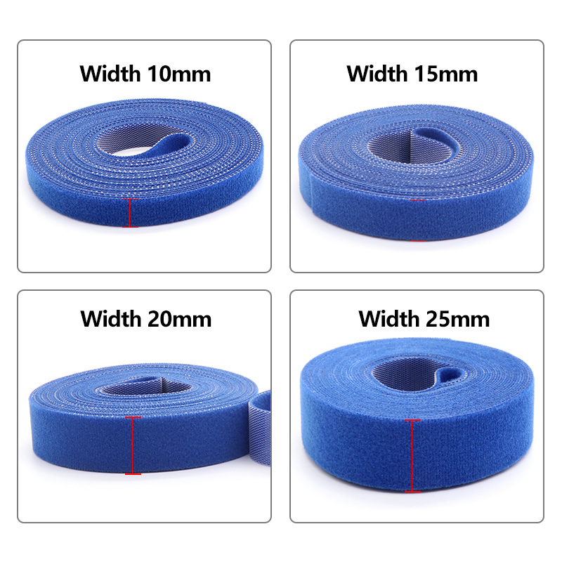 5M/Roll Hook and Loop Type Fas - Gear Tie Reusable recension och pris