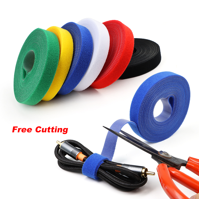 5M/Roll Hook and Loop Type Fas - Gear Tie Reusable recension och pris