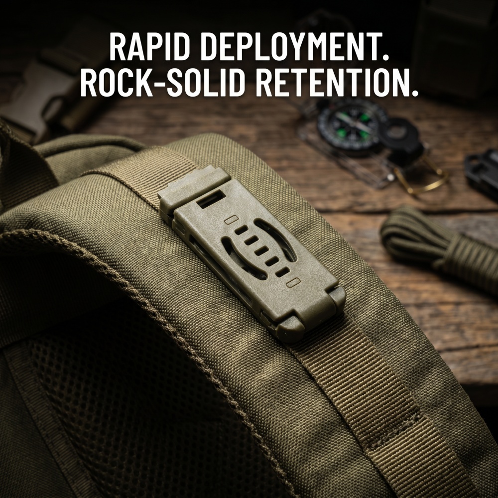 DIY Kydex Holster MOLLE Back C - Edc Carry Holster recension och pris