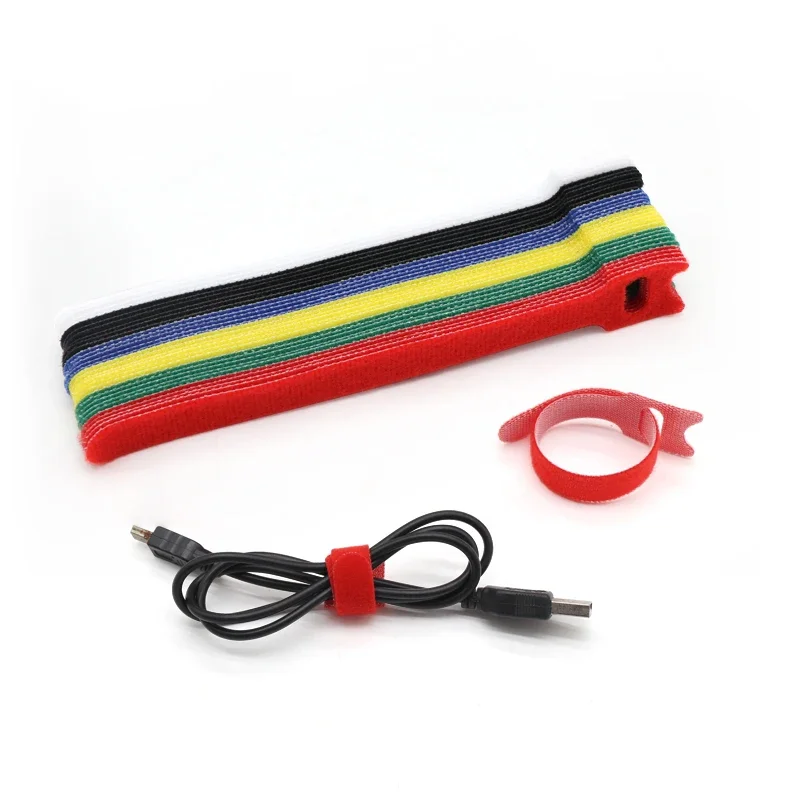 50/100pcs Releasable Cable Tie - Gear Tie Reusable recension och pris