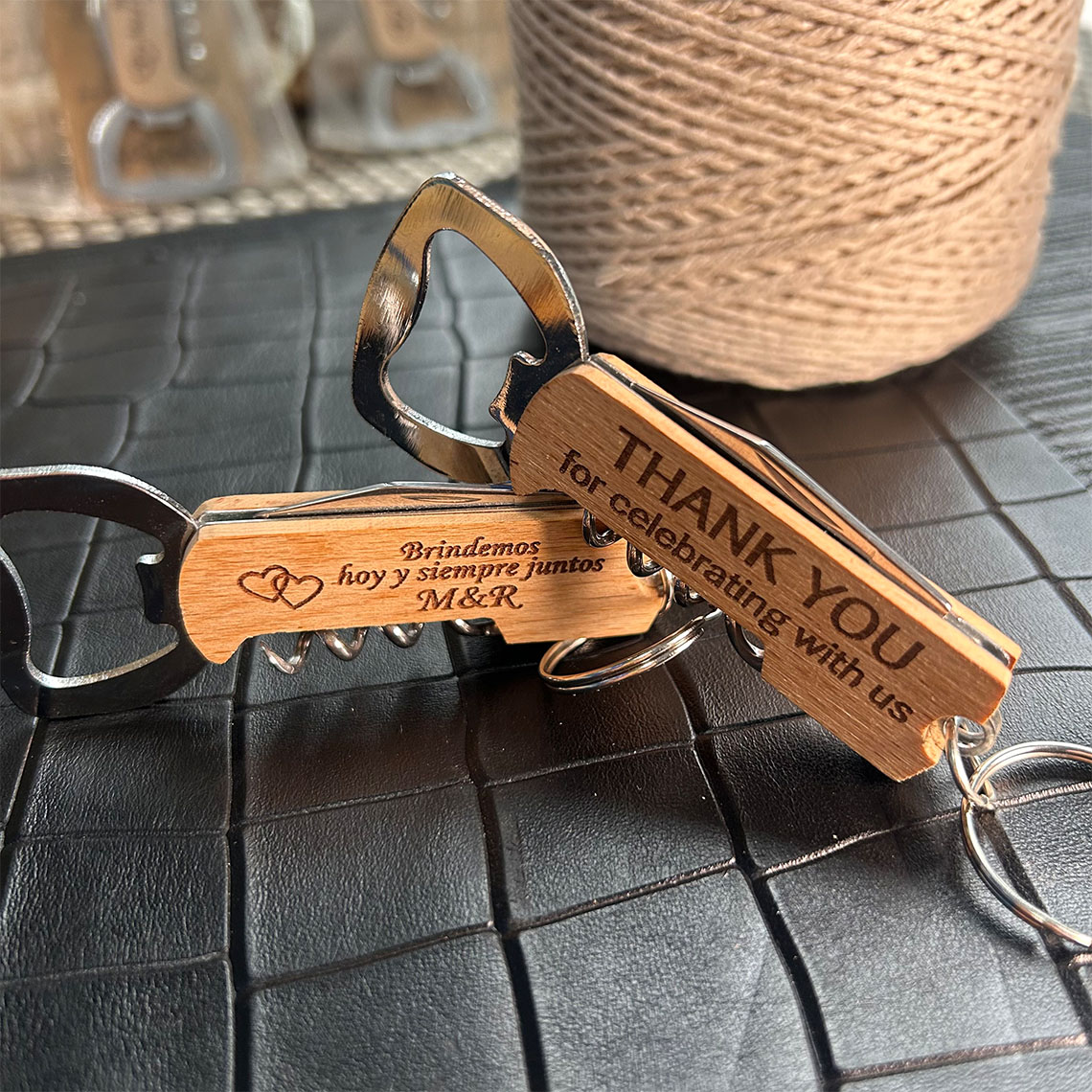 20pcs/50pcs Personalized Beer/ - Bottle Opener Keyring recension och pris