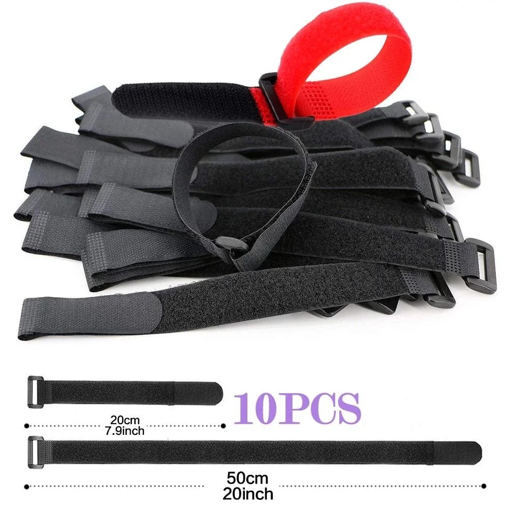 Wholesale 10pcs Hook and Loop  - Gear Tie Reusable recension och pris