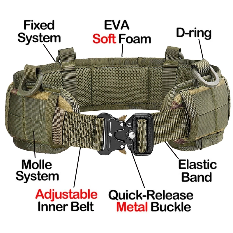 Quick Release Tactical Nylon B - Edc Concealed Carry Belt recension och pris