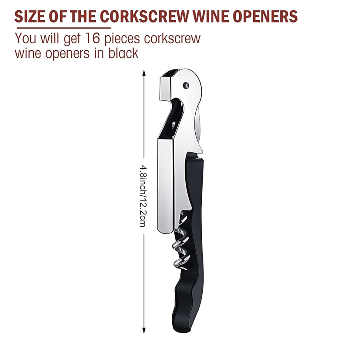 Y31A 16 Pieces Wine Keys Opene - Bottle Opener Keyring recension och pris
