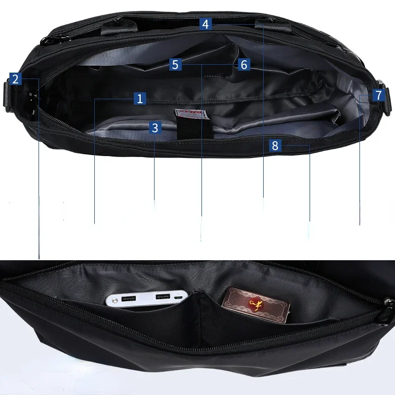 BJIAX File Bag Carrying Briefc - Edc Carry Bag recension och pris